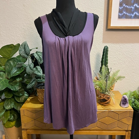 Bobeau | Tie Front Tank - Picture 4 of 5